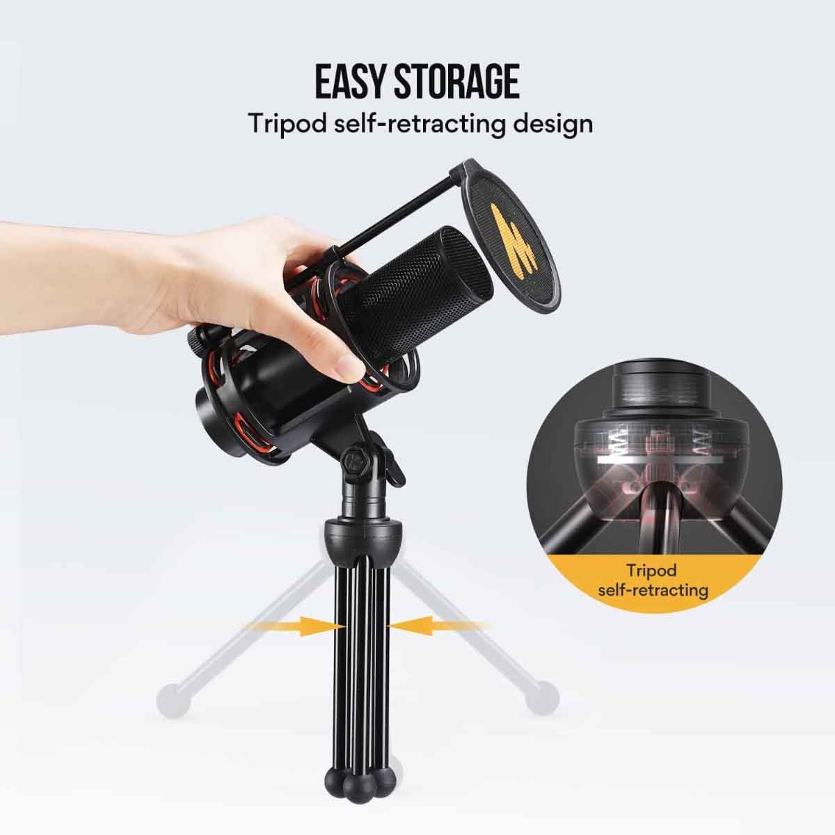 Maonocaster AU-PM471TS USB Studio Microphone Bundle