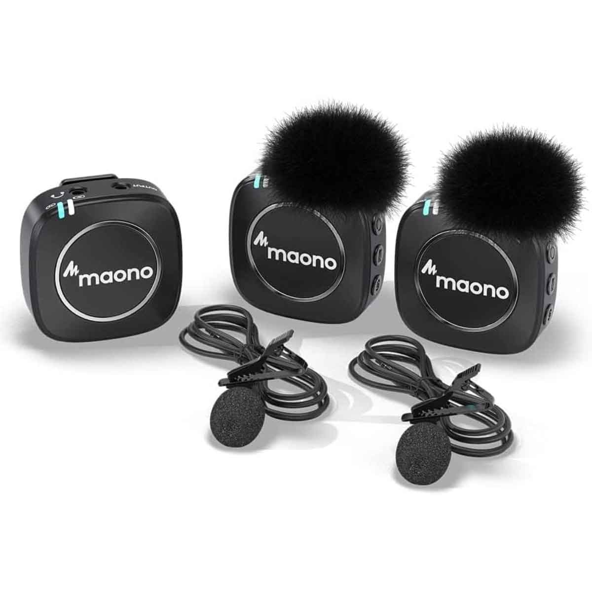 Maonocaster AU-WM820A2 Dual Person Lavalier Wireless Microphone