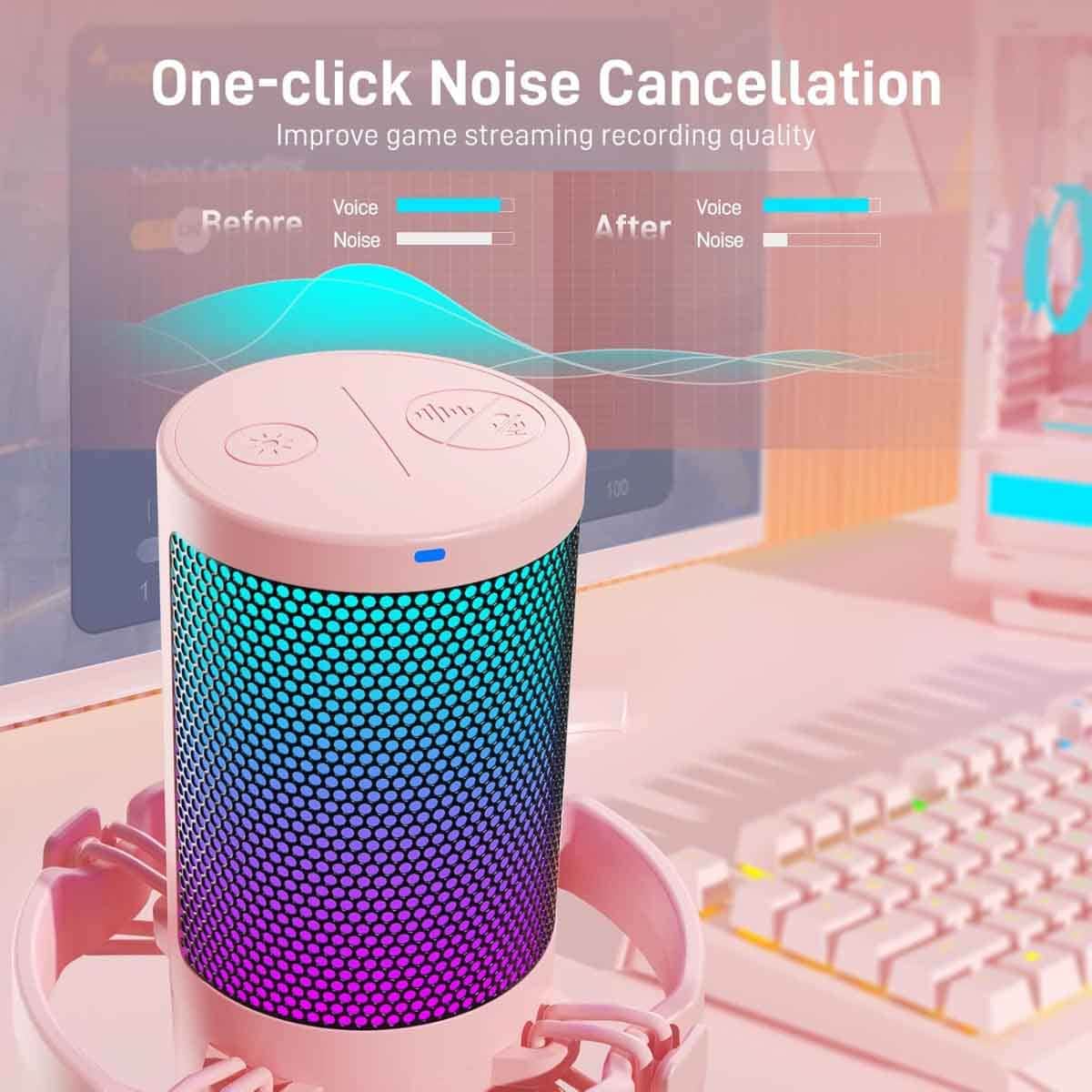 Maonocaster DM20 GamerWave USB RGB Gaming Microphone