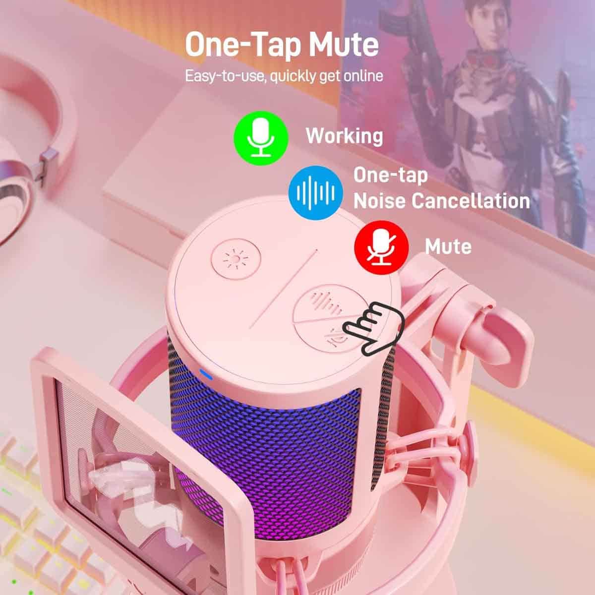 Maonocaster DM20 GamerWave USB RGB Gaming Microphone