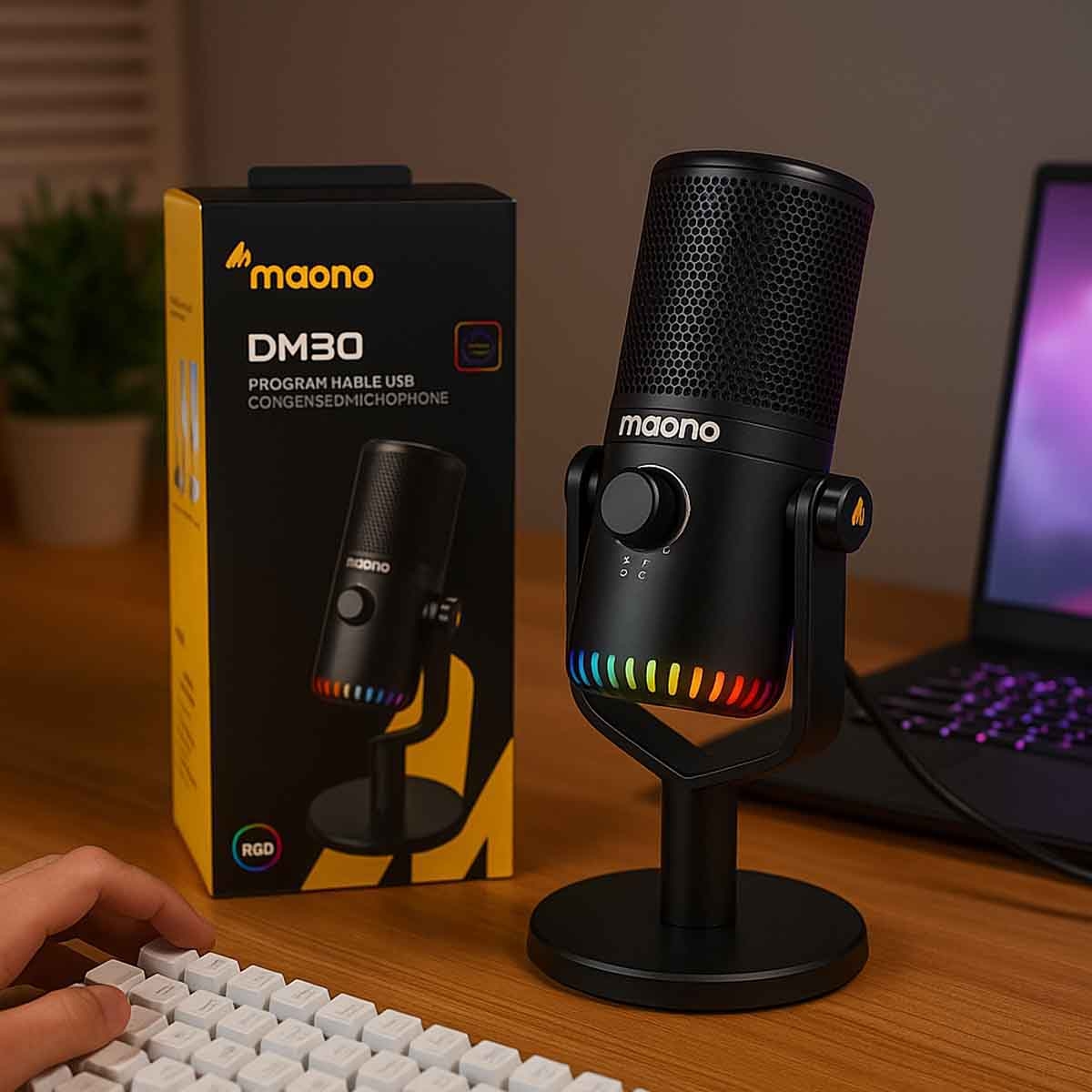 Maonocaster DM30 Programmable USB Condenser Microphone