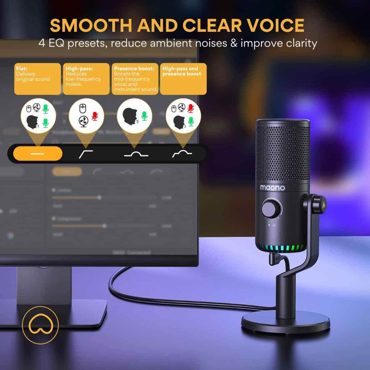 Maonocaster DM30 Programmable USB Condenser Microphone