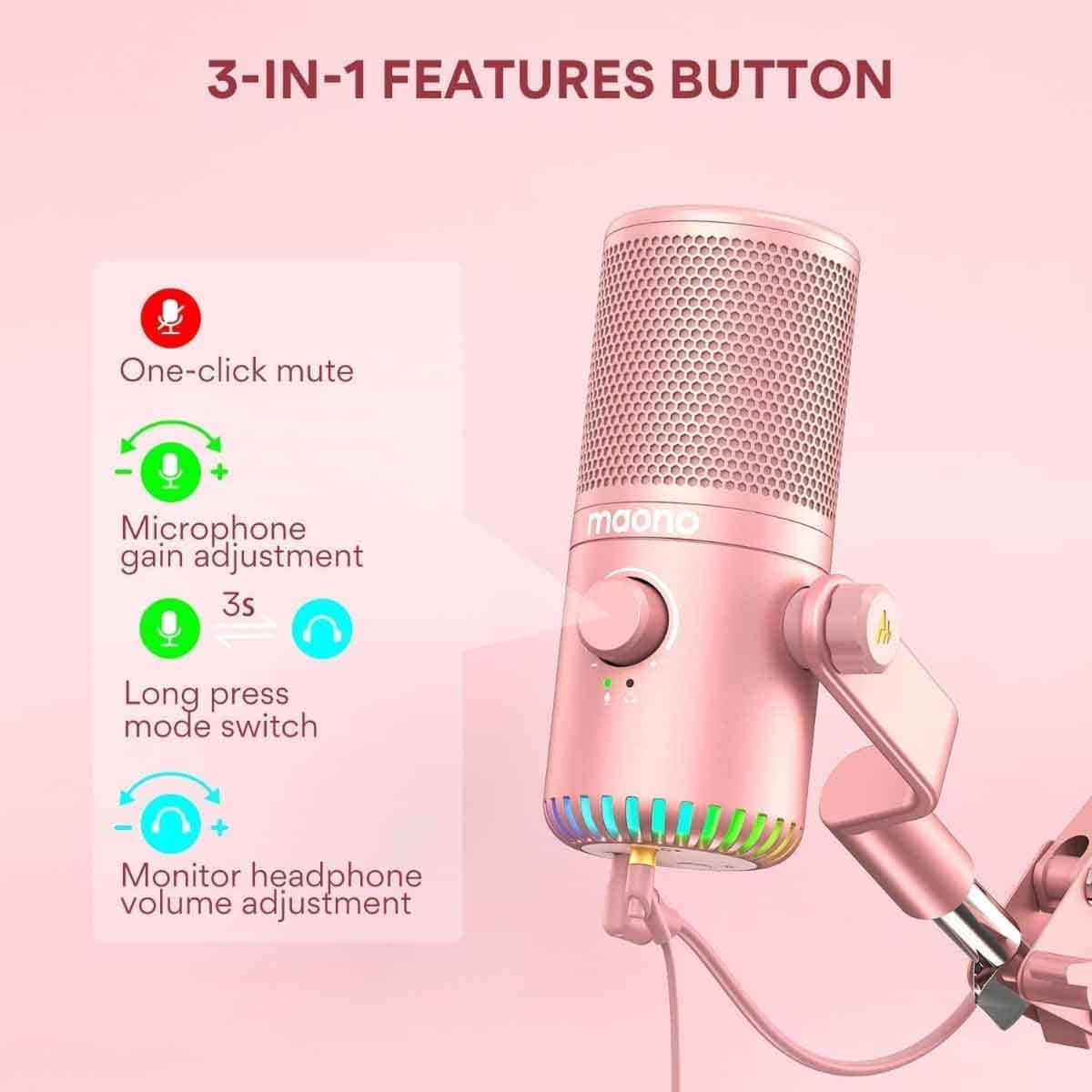 Maonocaster DM30 Programmable USB Condenser Microphone