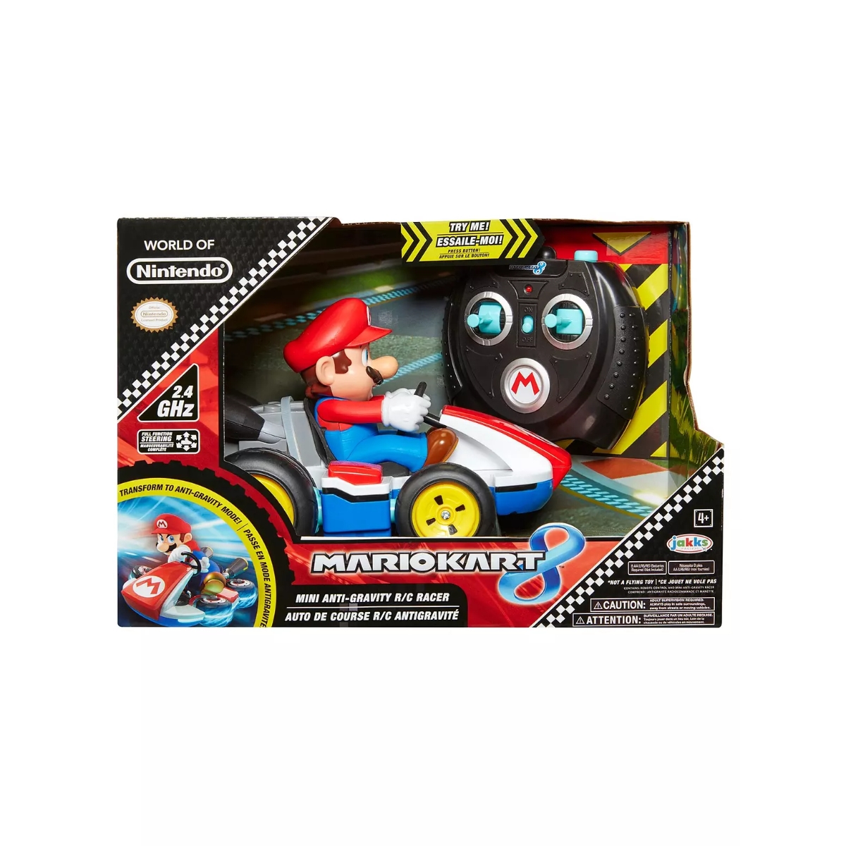 MarioKart Mini Anti-Gravity R/C Racer Car Unisex, 5-7 Years