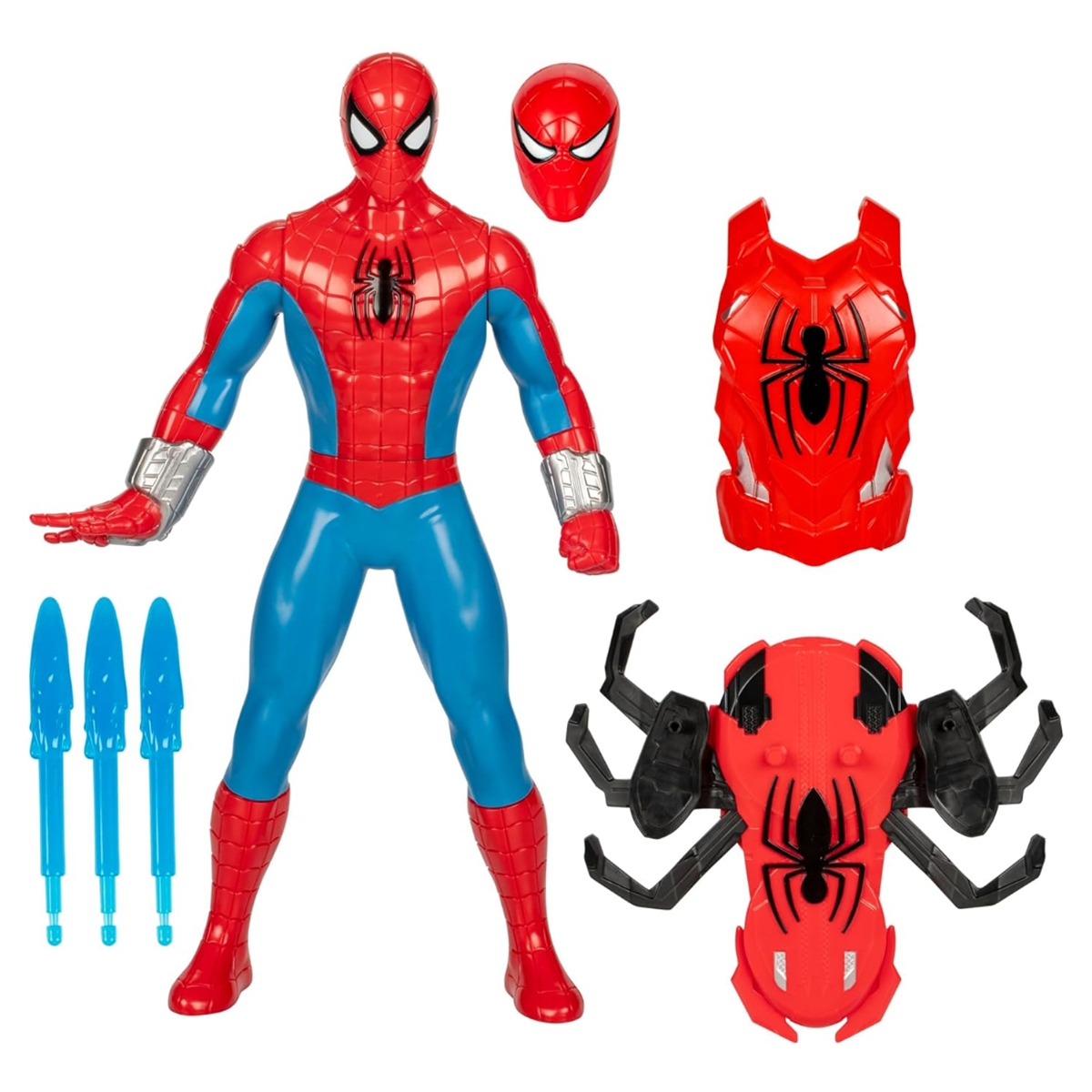 Marvel 11″ Thwip Blast Spider-Man Action Figure Unisex, 5-7 Years