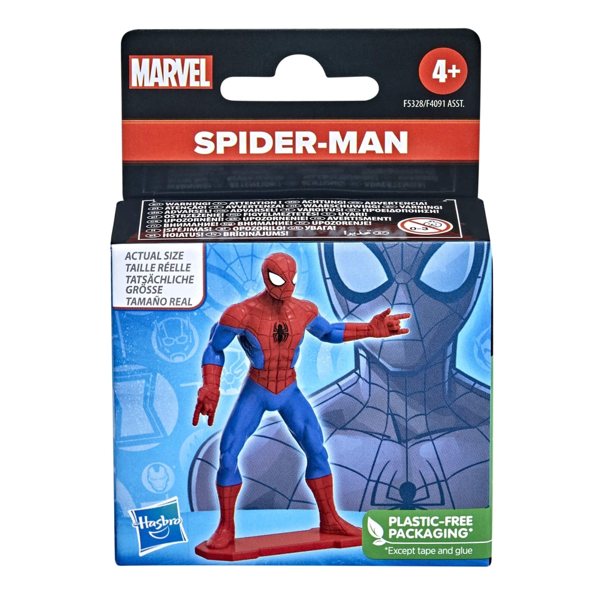 Marvel 2.5" Spider-Man Character Action Figure Unisex, 5-7 Years