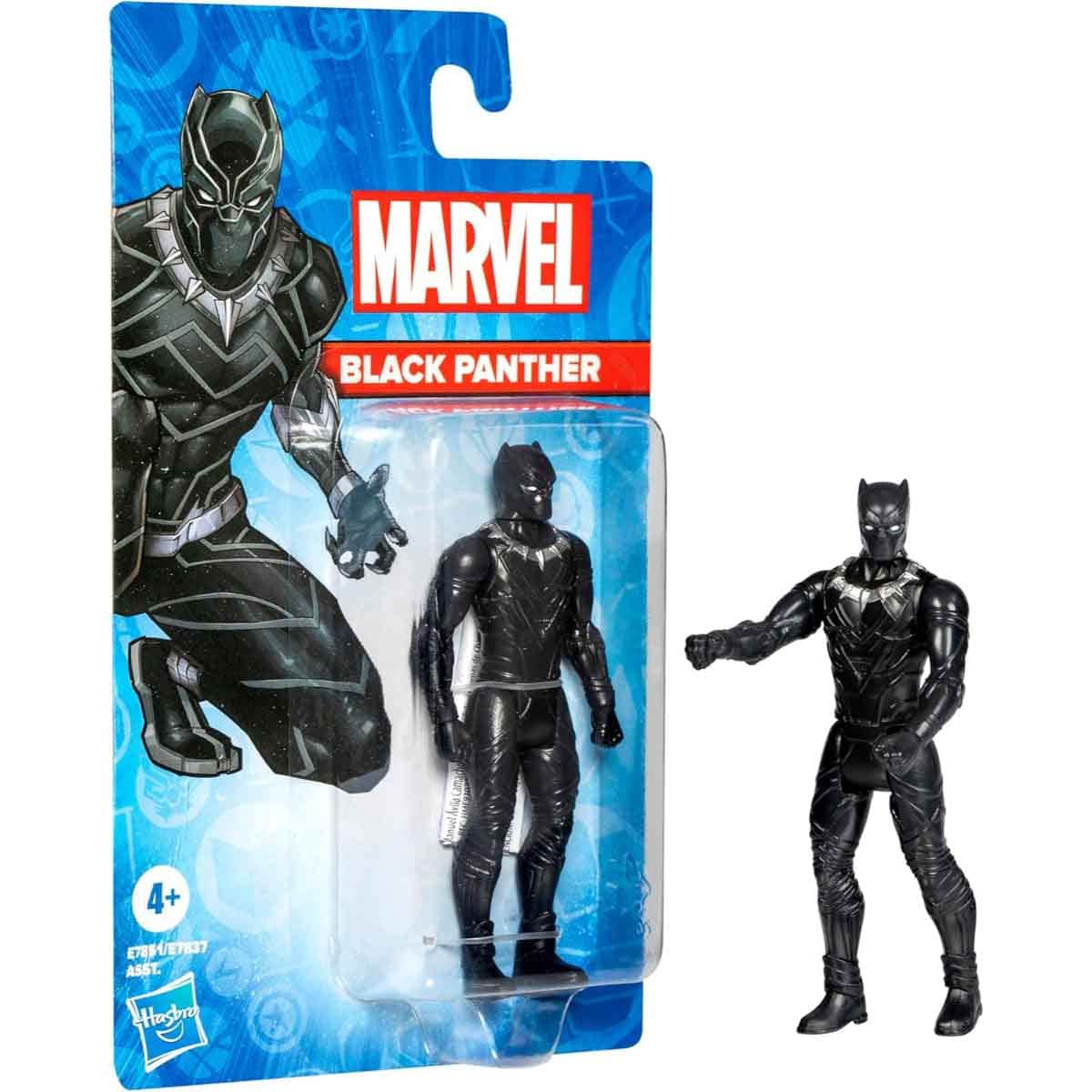 Marvel 3.75″ Avengers Black Panther Action Figure Unisex, 5-7 Years