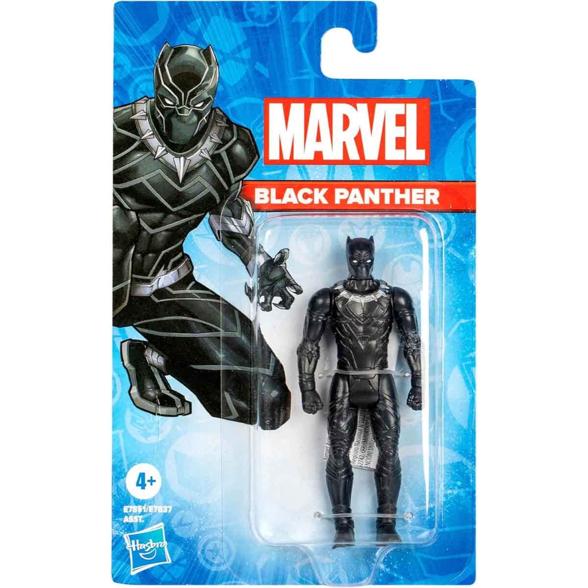 Marvel 3.75″ Avengers Black Panther Action Figure Unisex, 5-7 Years