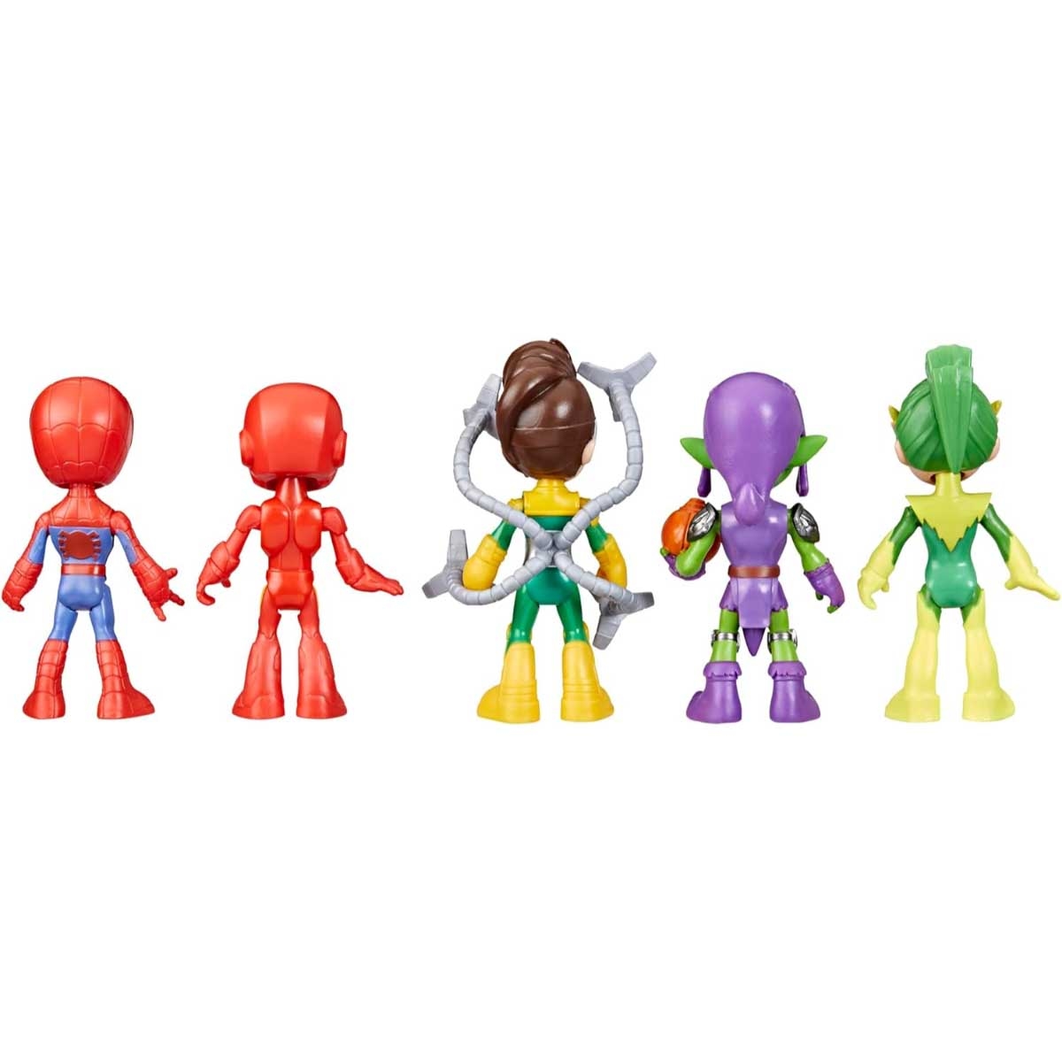 Marvel 5-Piece Spidey & His Amazing Friends & Foes Action Figure Set Unisex, 3-4 Years