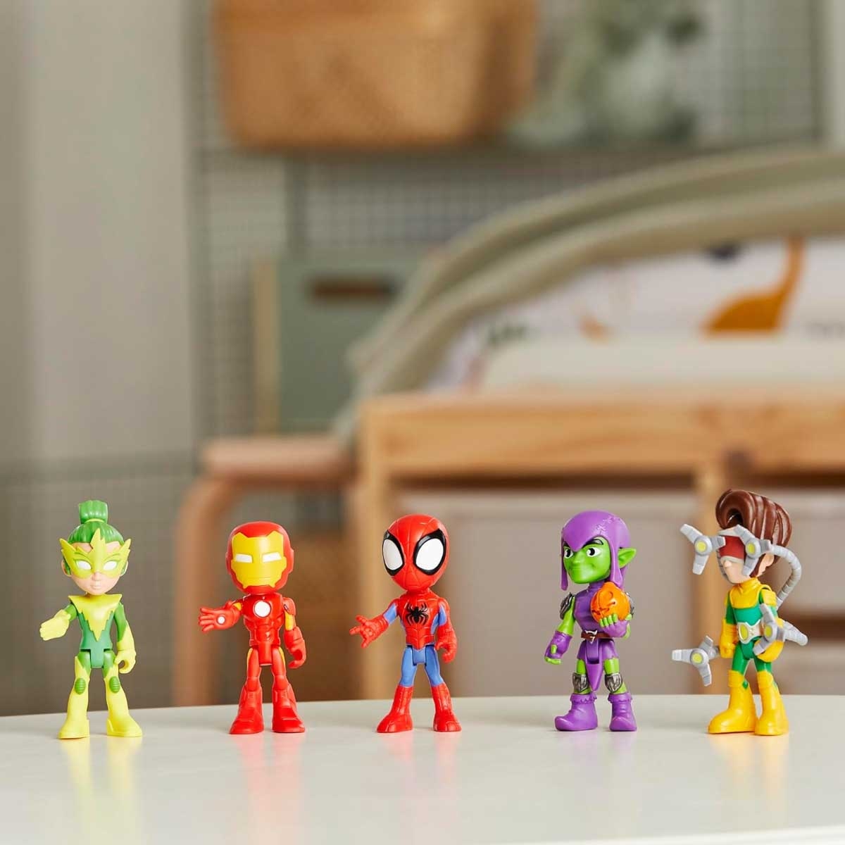 Marvel 5-Piece Spidey & His Amazing Friends & Foes Action Figure Set Unisex, 3-4 Years