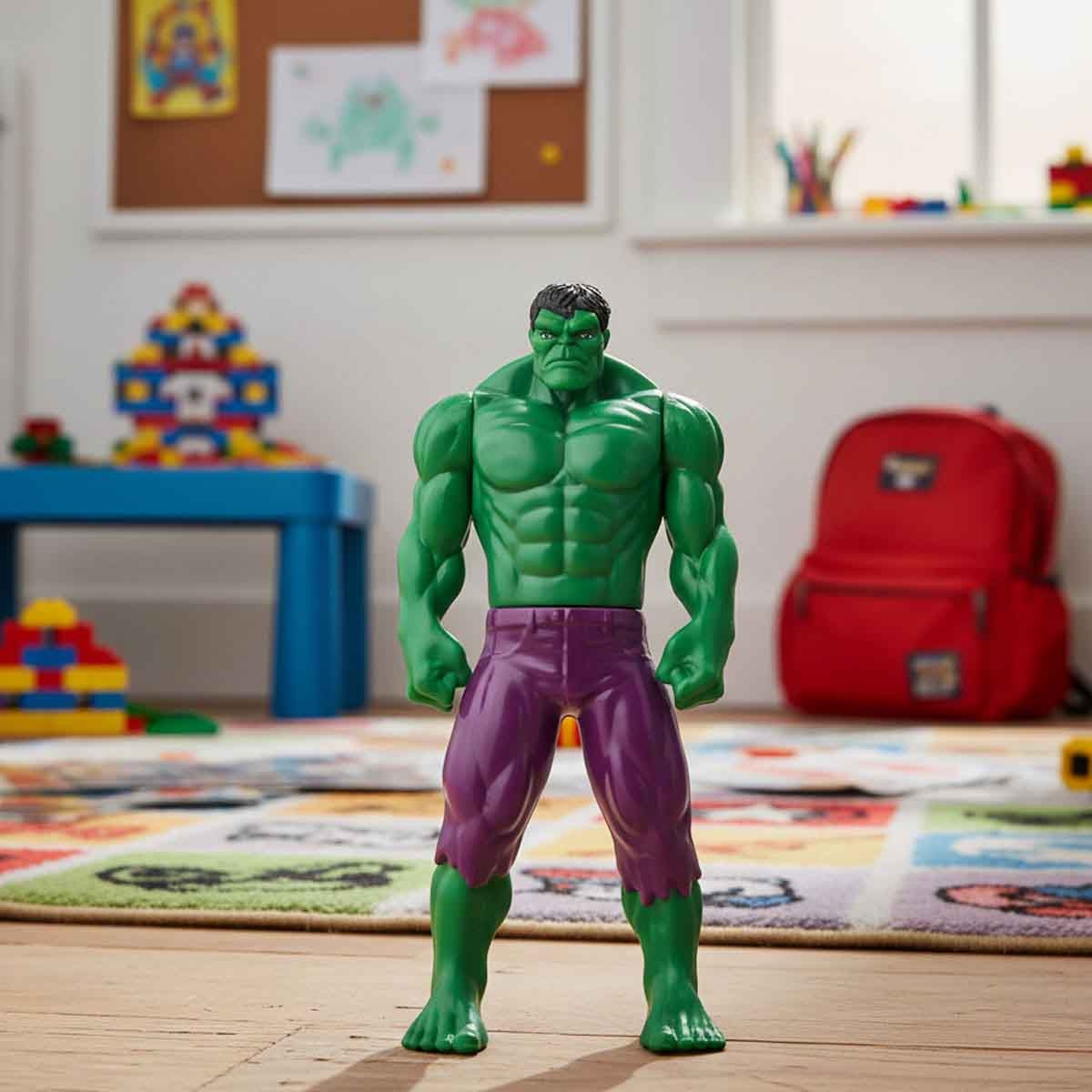 مارفل مجسّم هالك 6 إنش للجنسين، 5-7 سنوات