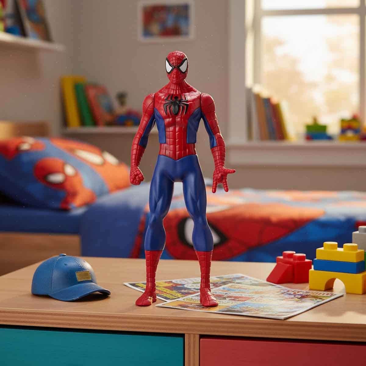 Marvel 6″ Spider-Man Action Figure Unisex, 5-7 Years