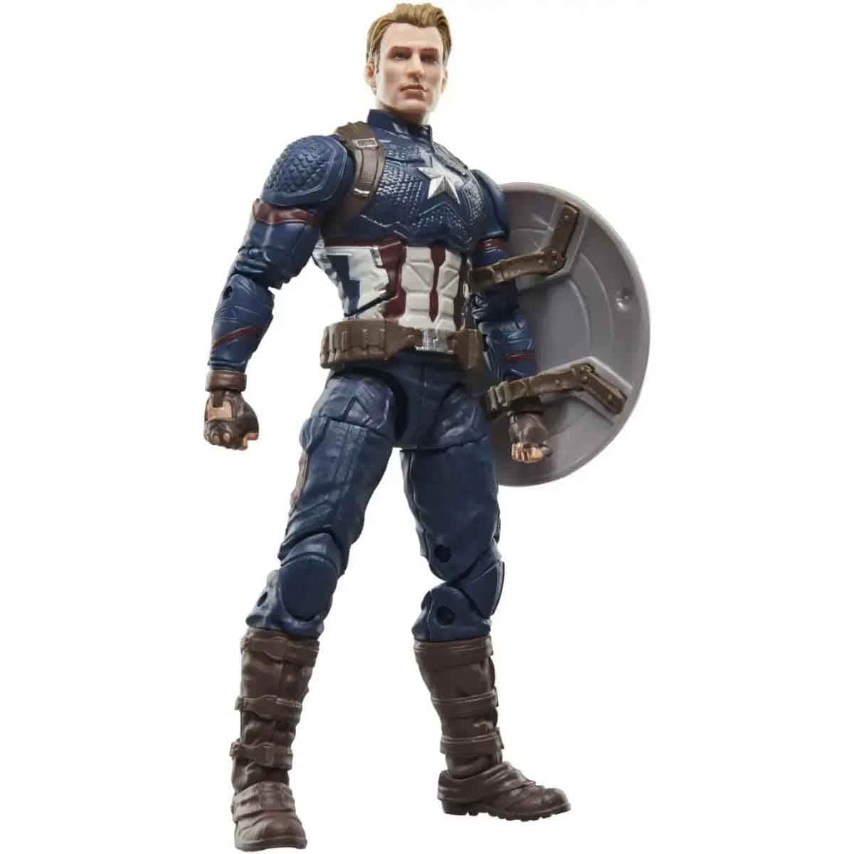 Marvel 6" Avengers Legends Series Captain America Action Figure Unisex, 5-7 Years