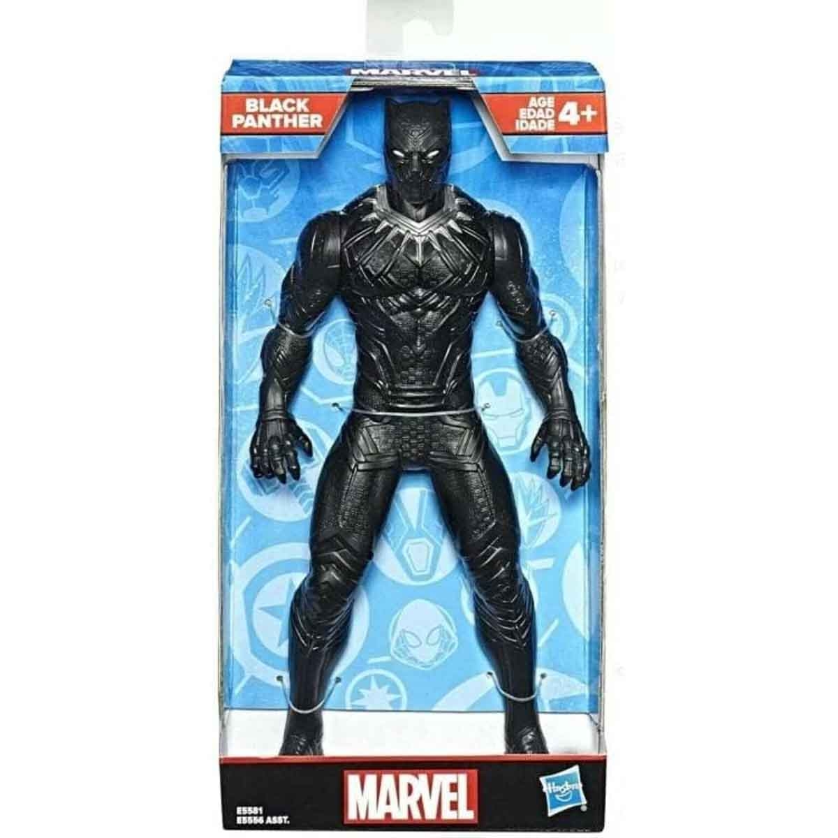 Marvel 9.5″ Black Panther Action Figure Unisex, 3-4 Years