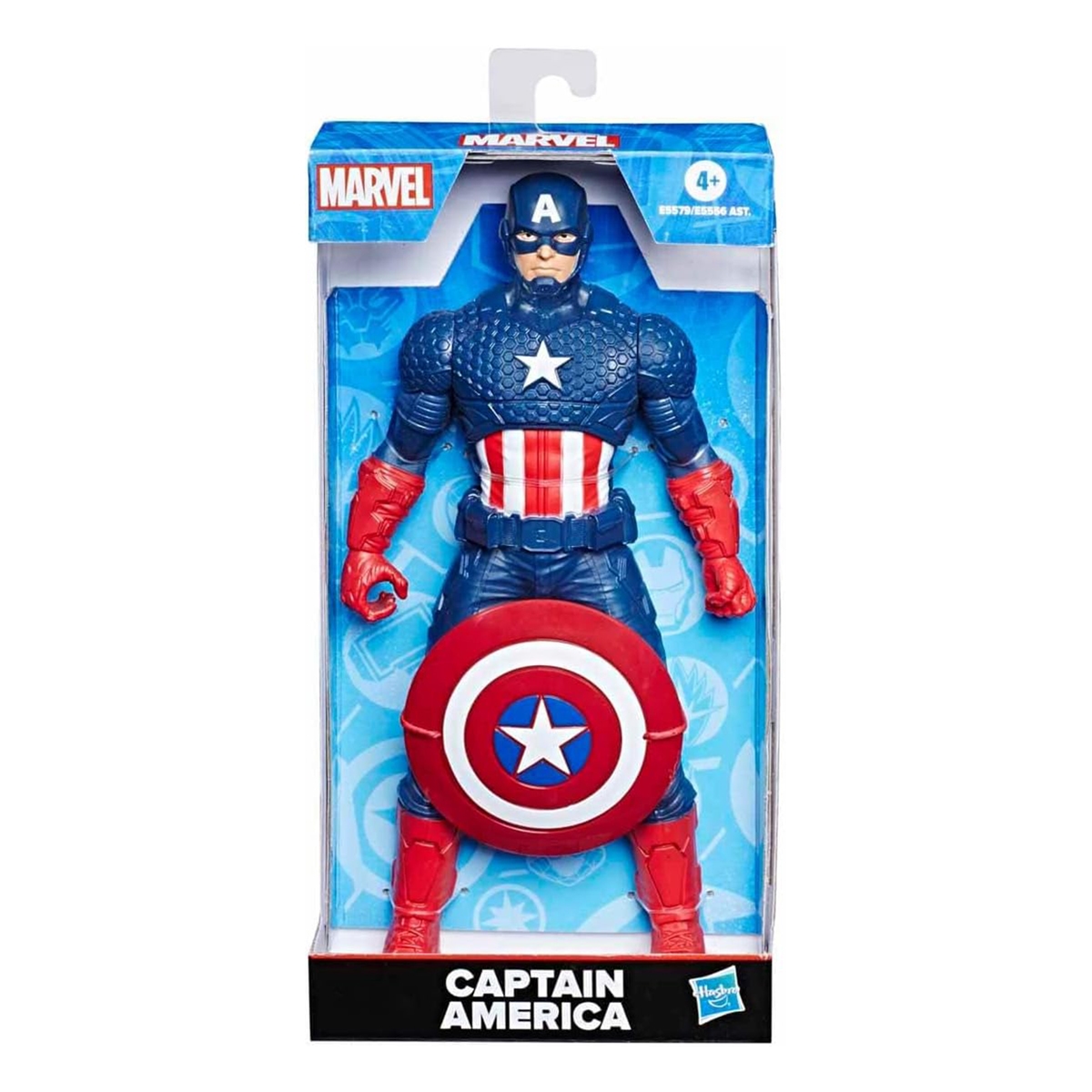 مارفل مجسم كابتن أمريكا 9.5 إنش، للجنسين، من عمر 3 إلى 4 سنوات