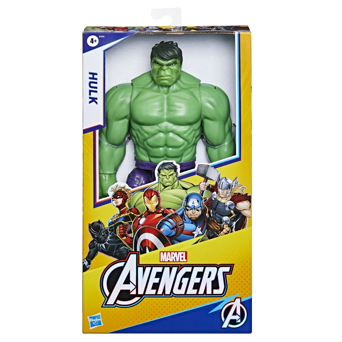 Marvel Avengers 12″ Titan Hero Series Hulk Action Figure Unisex, 5-7 Years