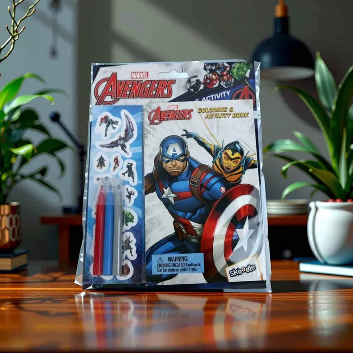 Marvel Avengers Coloring & Activity Pack Unisex, 3-4 Years