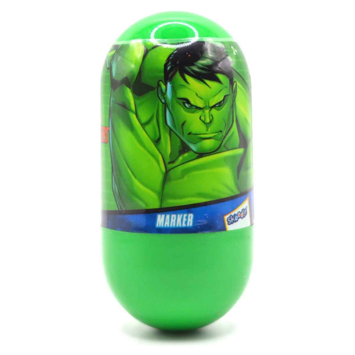 Marvel Avengers 1004511 Hulk Wobbler Marker Unisex, 3-4 Years