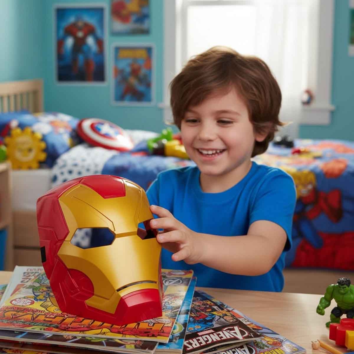 Marvel Avengers Iron Man Mask Boys, 5-7 Years