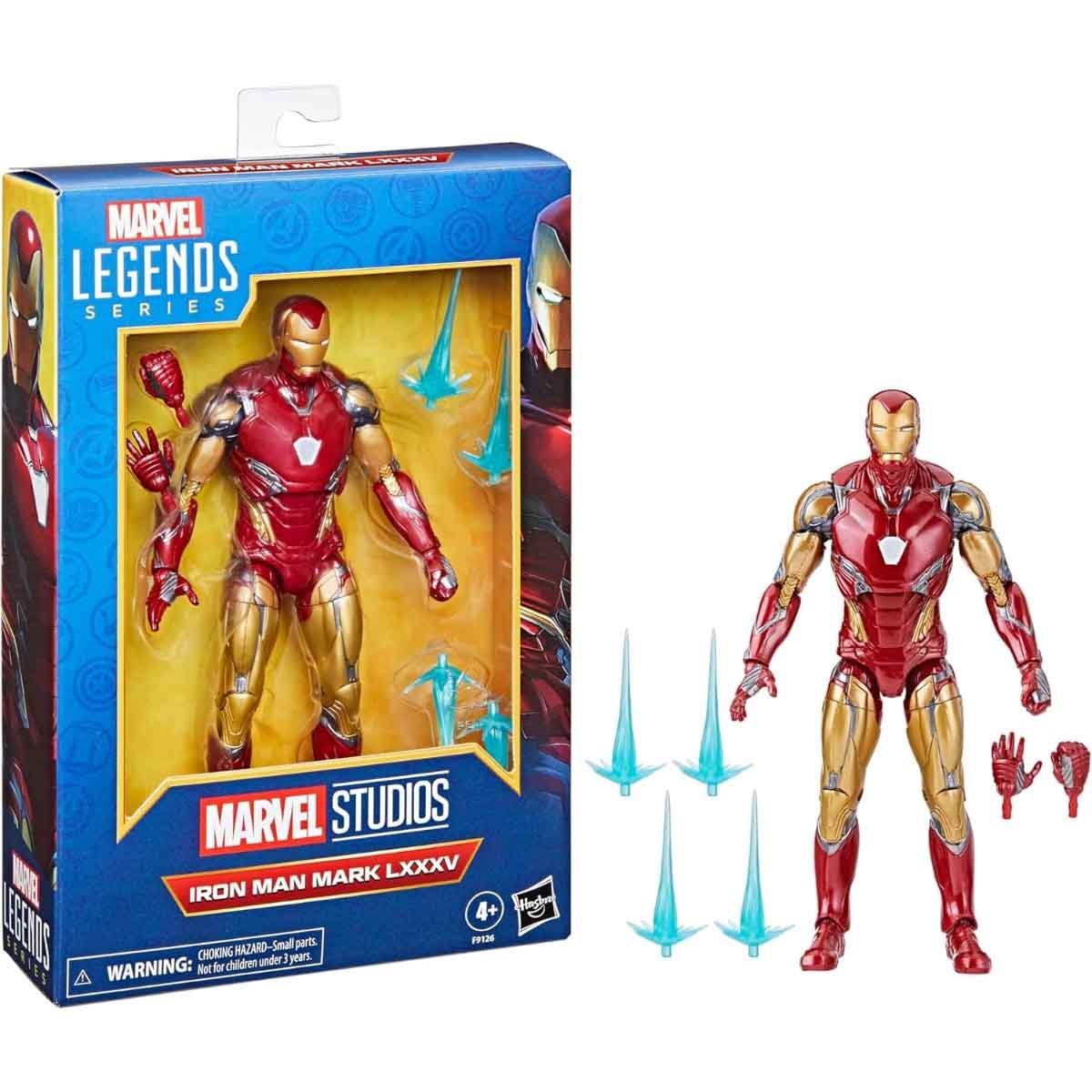 Marvel Avengers Legends Iron Man Mark LXXXV Action Figure Unisex, 5-7 Years