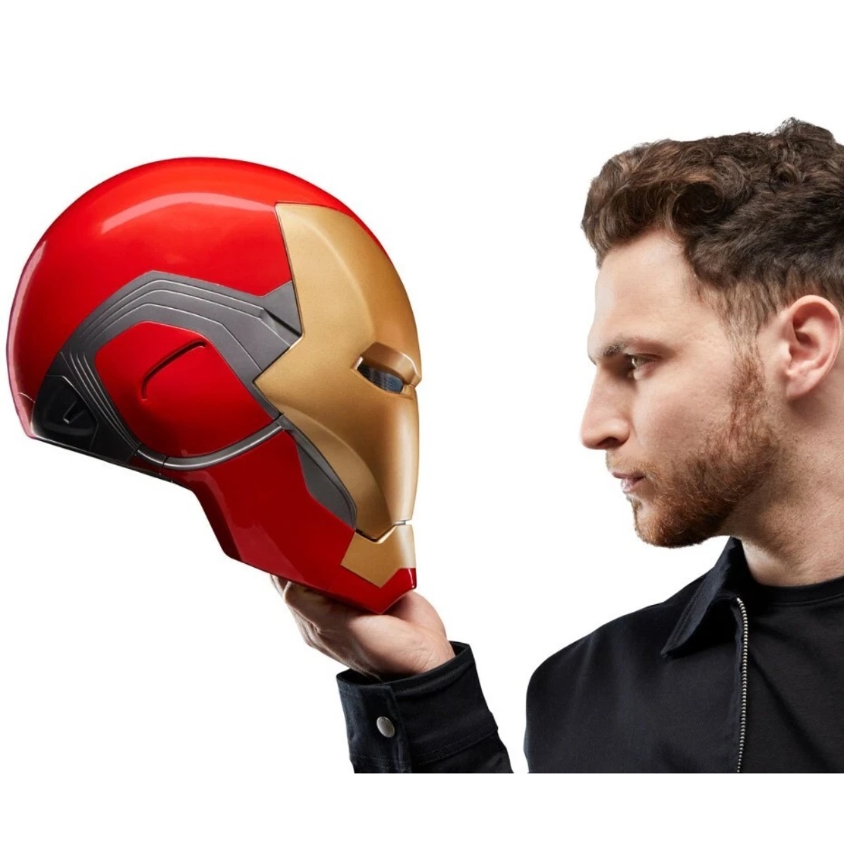 Marvel Avengers Legends Series Iron Man Mark LXXXV Electronic Helmet Boys, 13+ Years