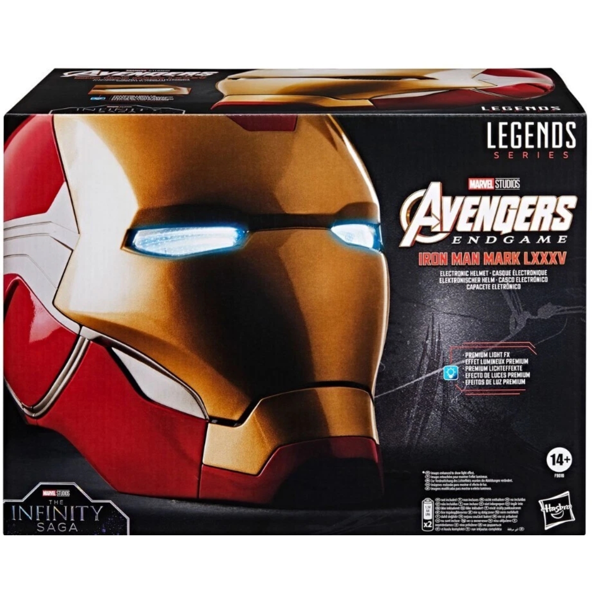 Marvel Avengers Legends Series Iron Man Mark LXXXV Electronic Helmet Boys, 13+ Years