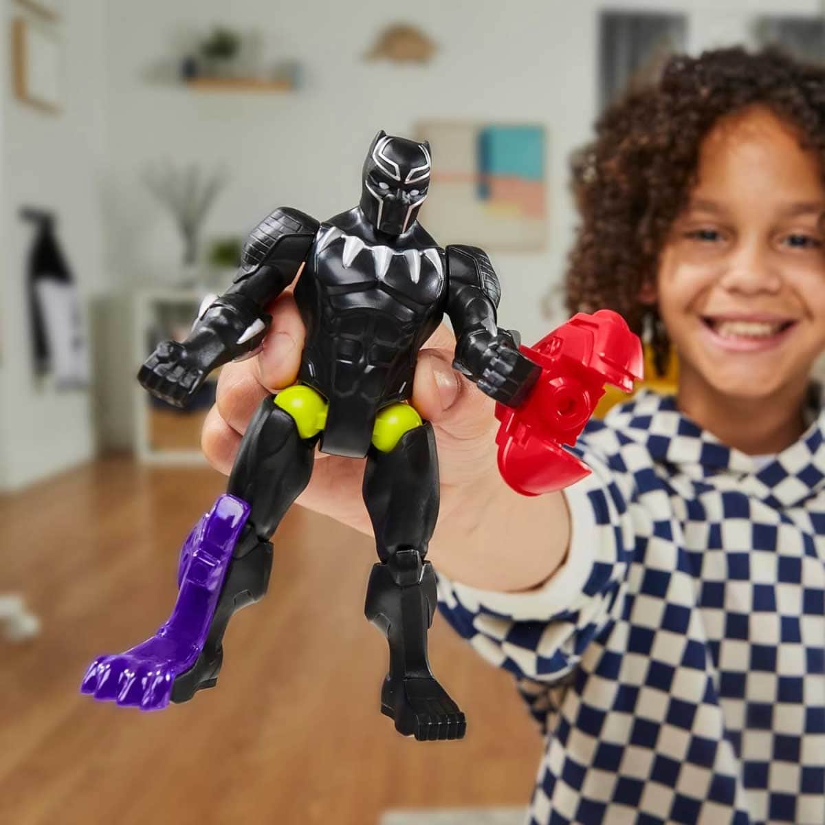 Marvel Avengers MixMashers Black Panther Action Figure Unisex, 5-7 Years