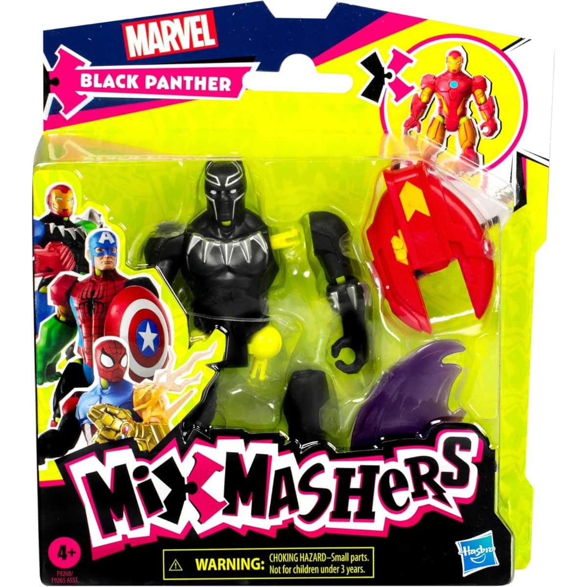 Marvel Avengers MixMashers Black Panther Action Figure Unisex, 5-7 Years