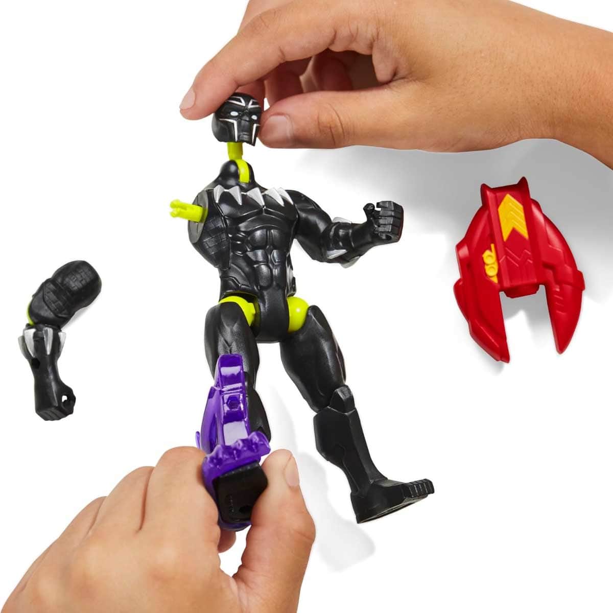 Marvel Avengers MixMashers Black Panther Action Figure Unisex, 5-7 Years