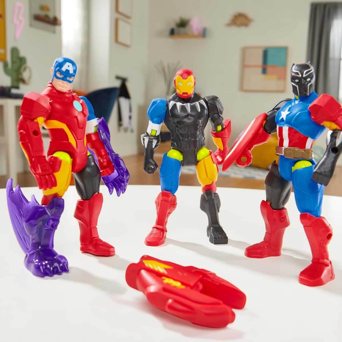 Marvel Avengers MixMashers Captain America Action Figure Unisex, 5-7 Years