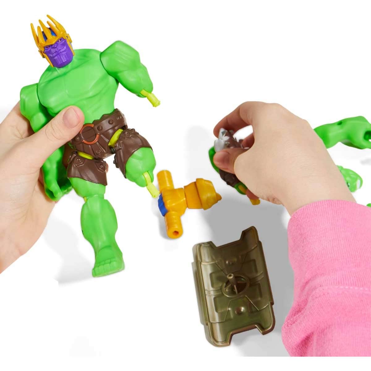 Marvel Avengers MixMashers Hulk Deluxe Action Figure Unisex, 5-7 Years