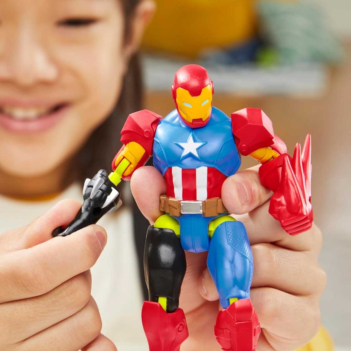مارفل أفنجرز شخصية آيرون مان ميكسماشرز للجنسين، 5-7 سنوات