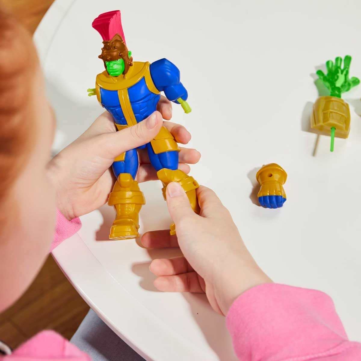 Marvel Avengers MixMashers Thanos Deluxe Action Figure Unisex, 5-7 Years