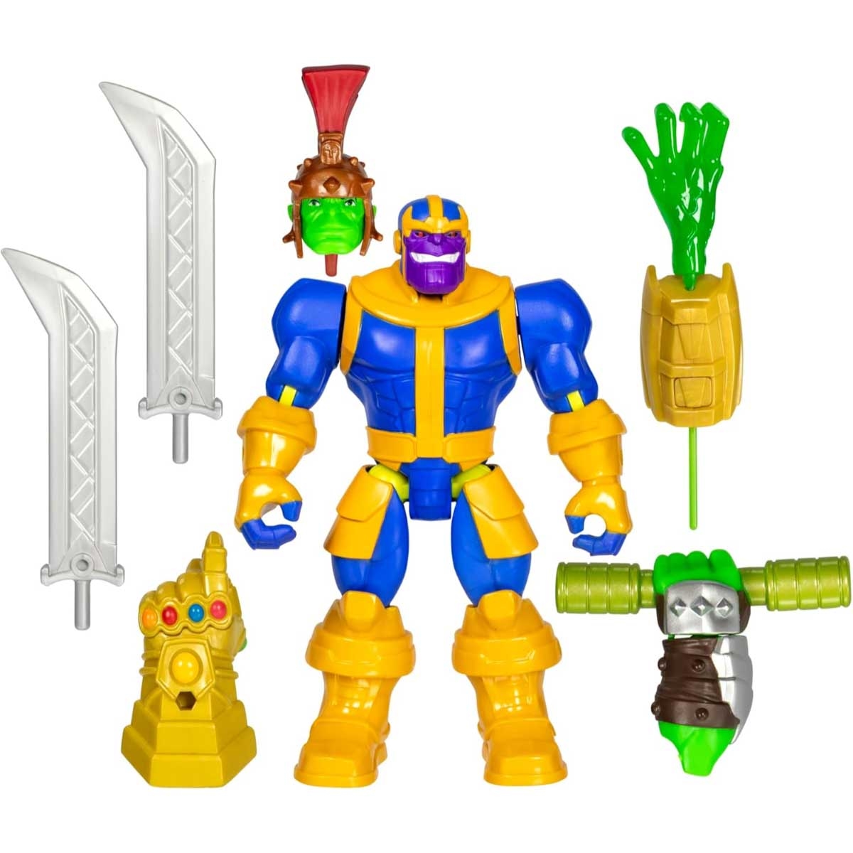 Marvel Avengers MixMashers Thanos Deluxe Action Figure Unisex, 5-7 Years