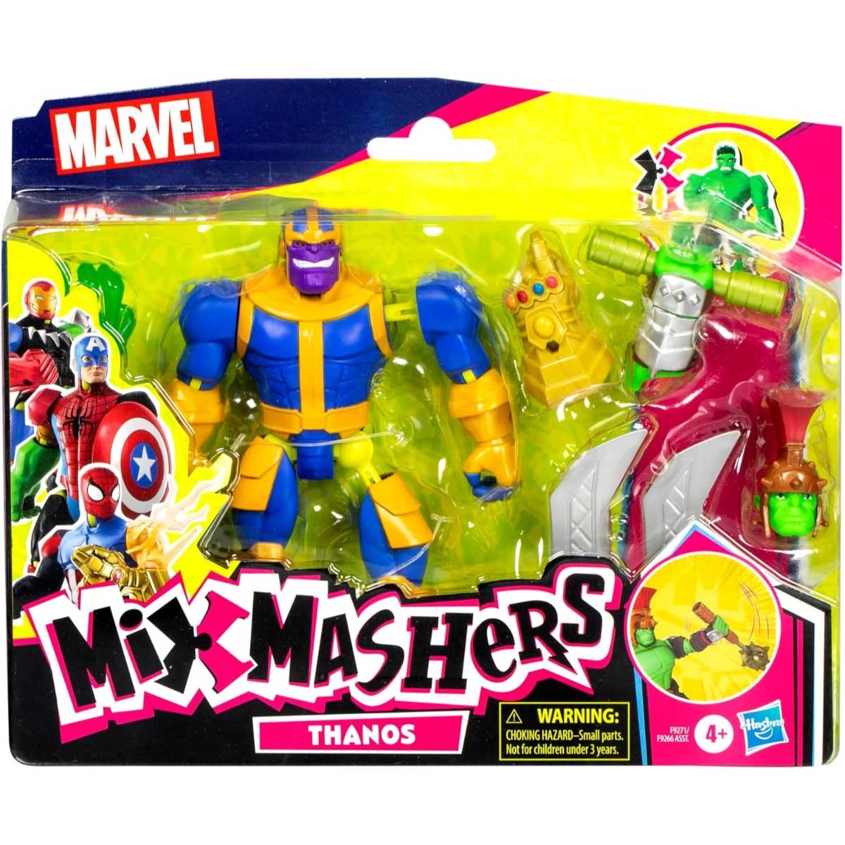Marvel Avengers MixMashers Thanos Deluxe Action Figure Unisex, 5-7 Years