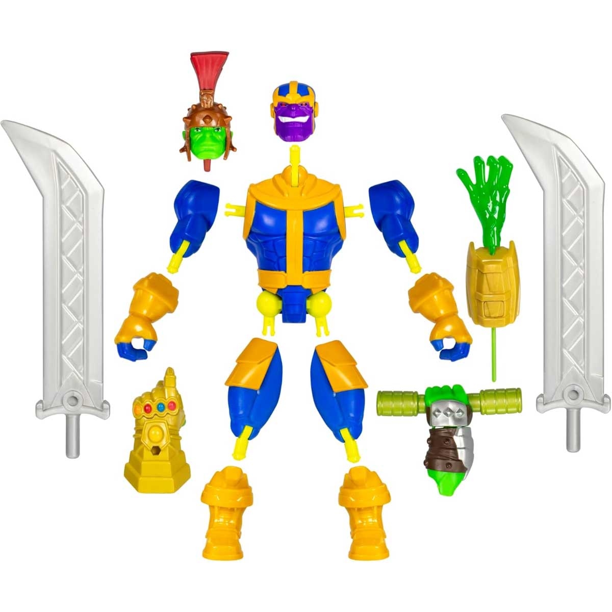 Marvel Avengers MixMashers Thanos Deluxe Action Figure Unisex, 5-7 Years