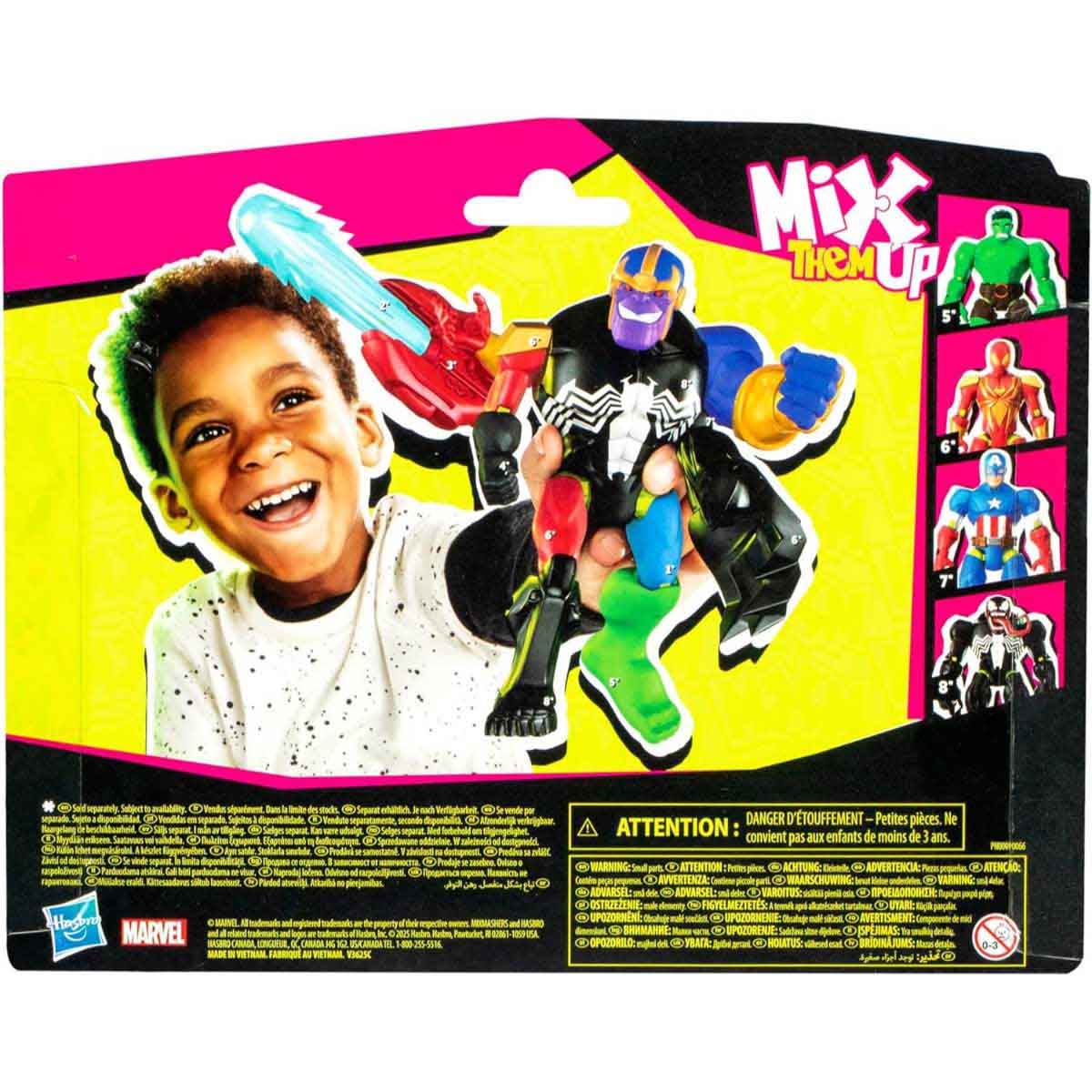 Marvel Avengers MixMashers Thanos Deluxe Action Figure Unisex, 5-7 Years