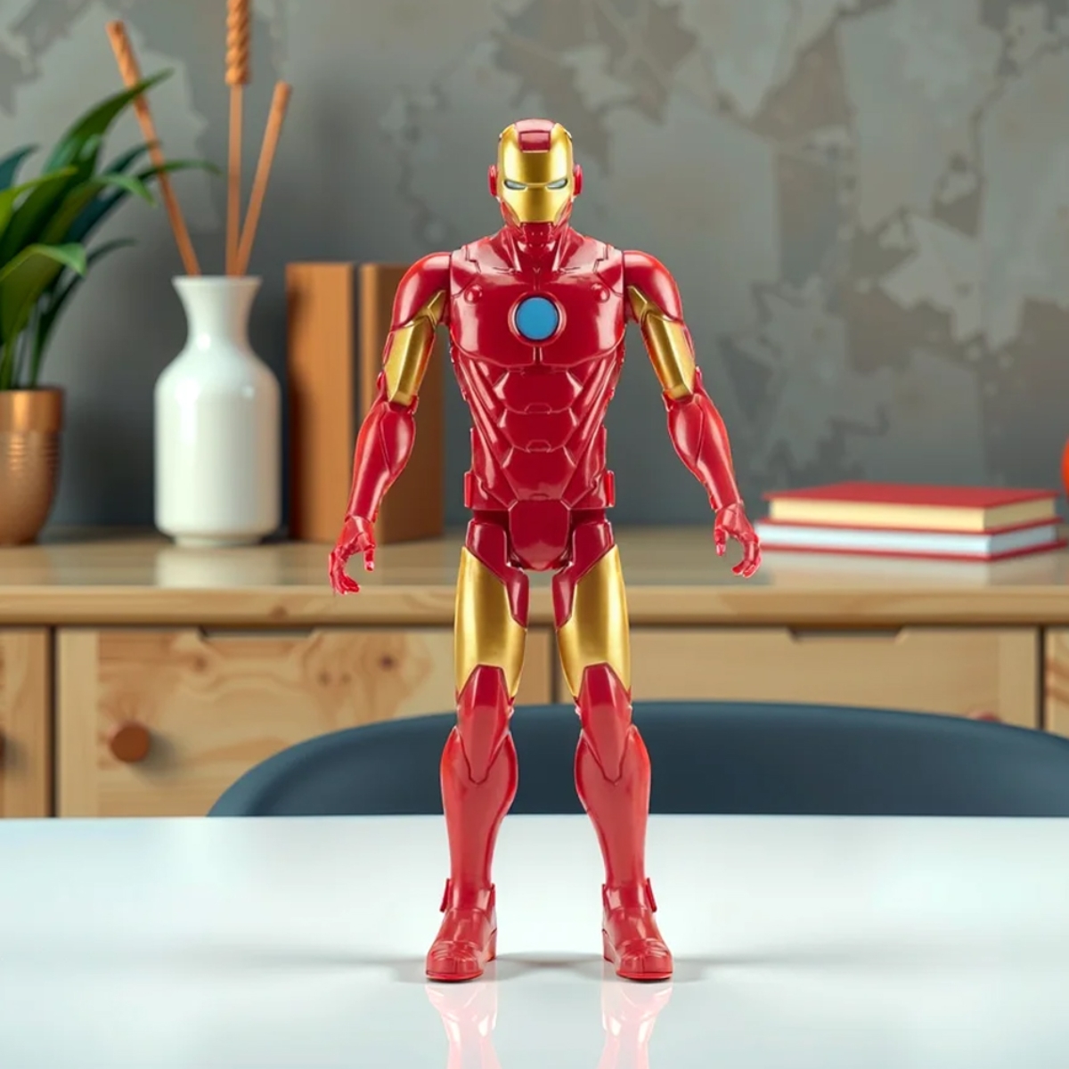 Marvel Avengers Titan Hero Series Iron Man Character Action Figure Unisex, 5-7 Years