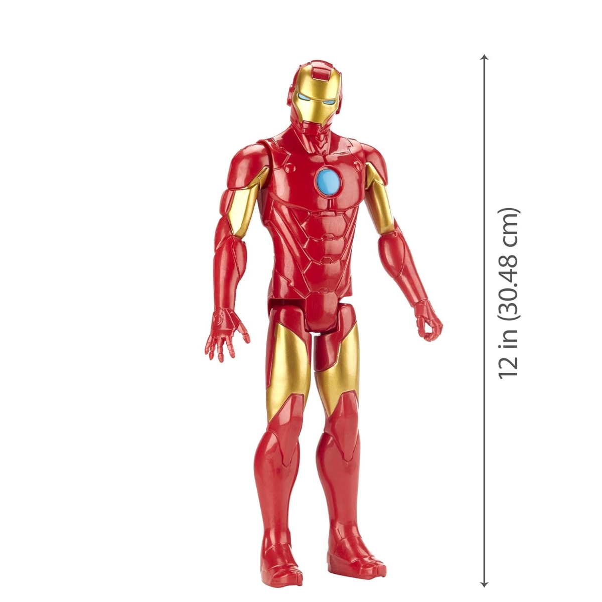 Marvel Avengers Titan Hero Series Iron Man Character Action Figure Unisex, 5-7 Years