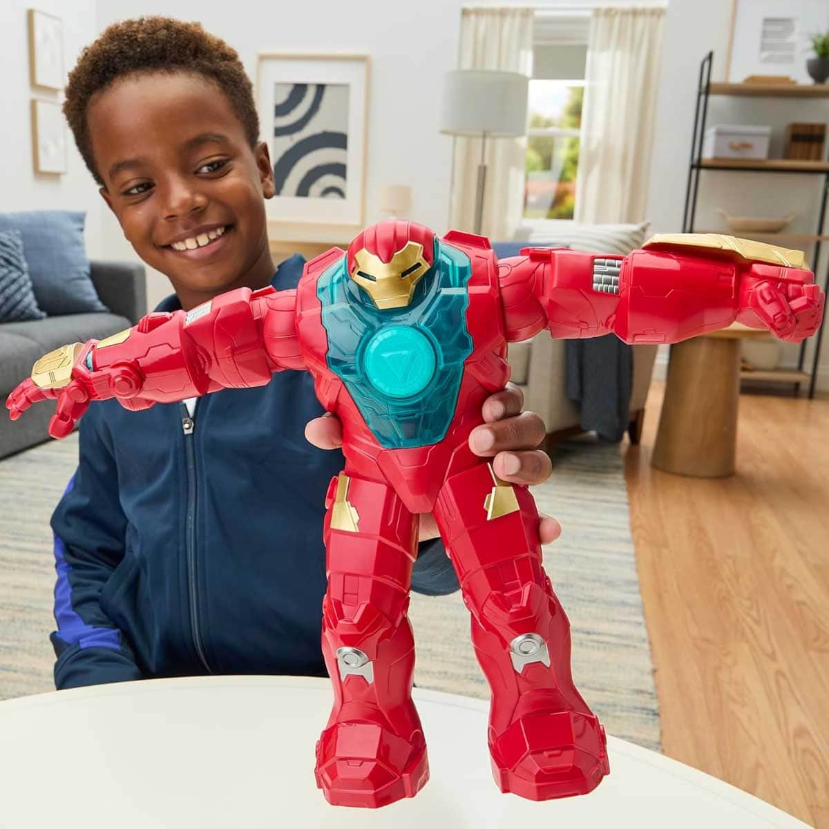 Marvel Avengers Venom Versus Epic Iron Man & Hulkbuster Armor Figure Set Unisex, 5-7 Years