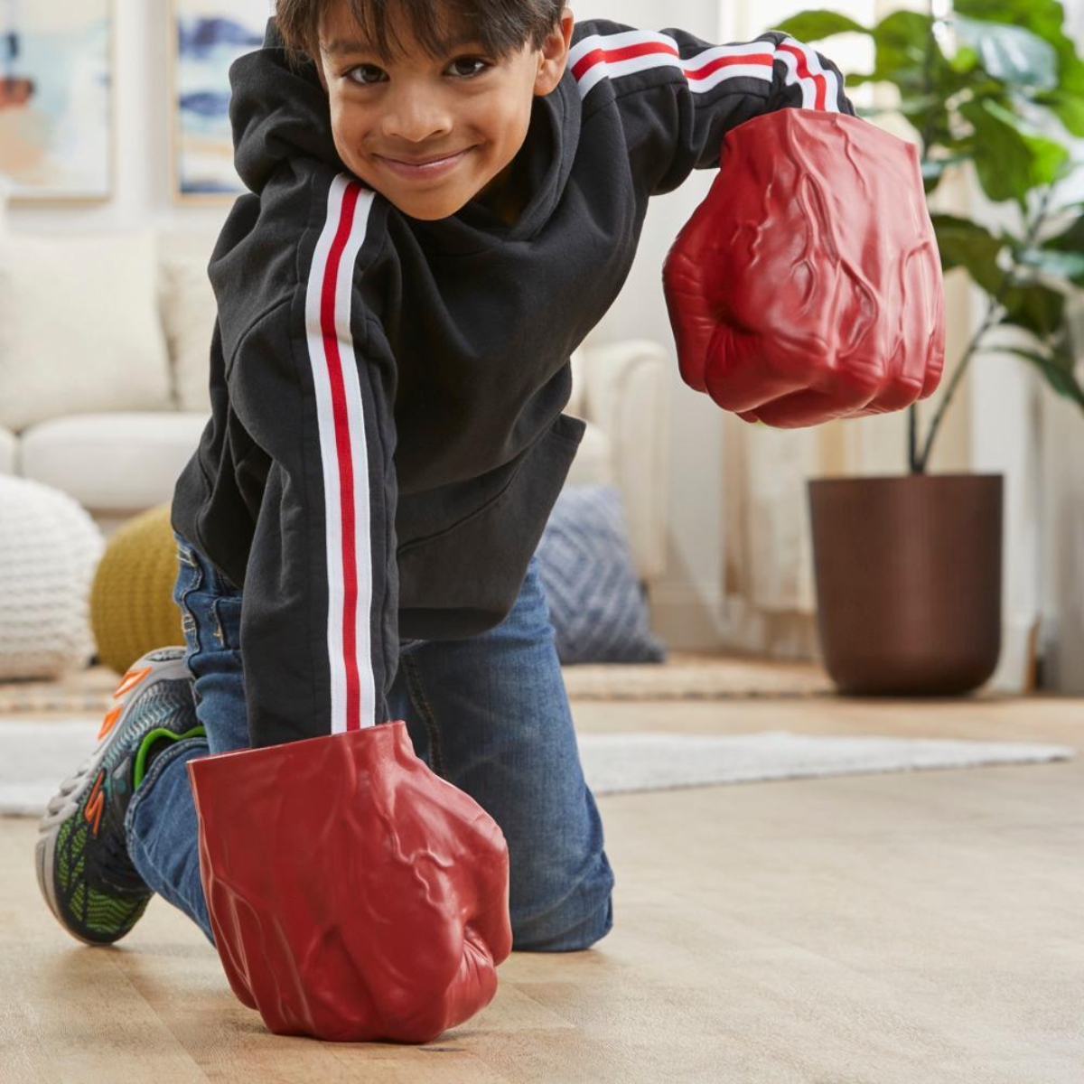 Marvel Captain America: Brave New World Red Hulk Gamma Smash Fists Unisex, 5-7 Years