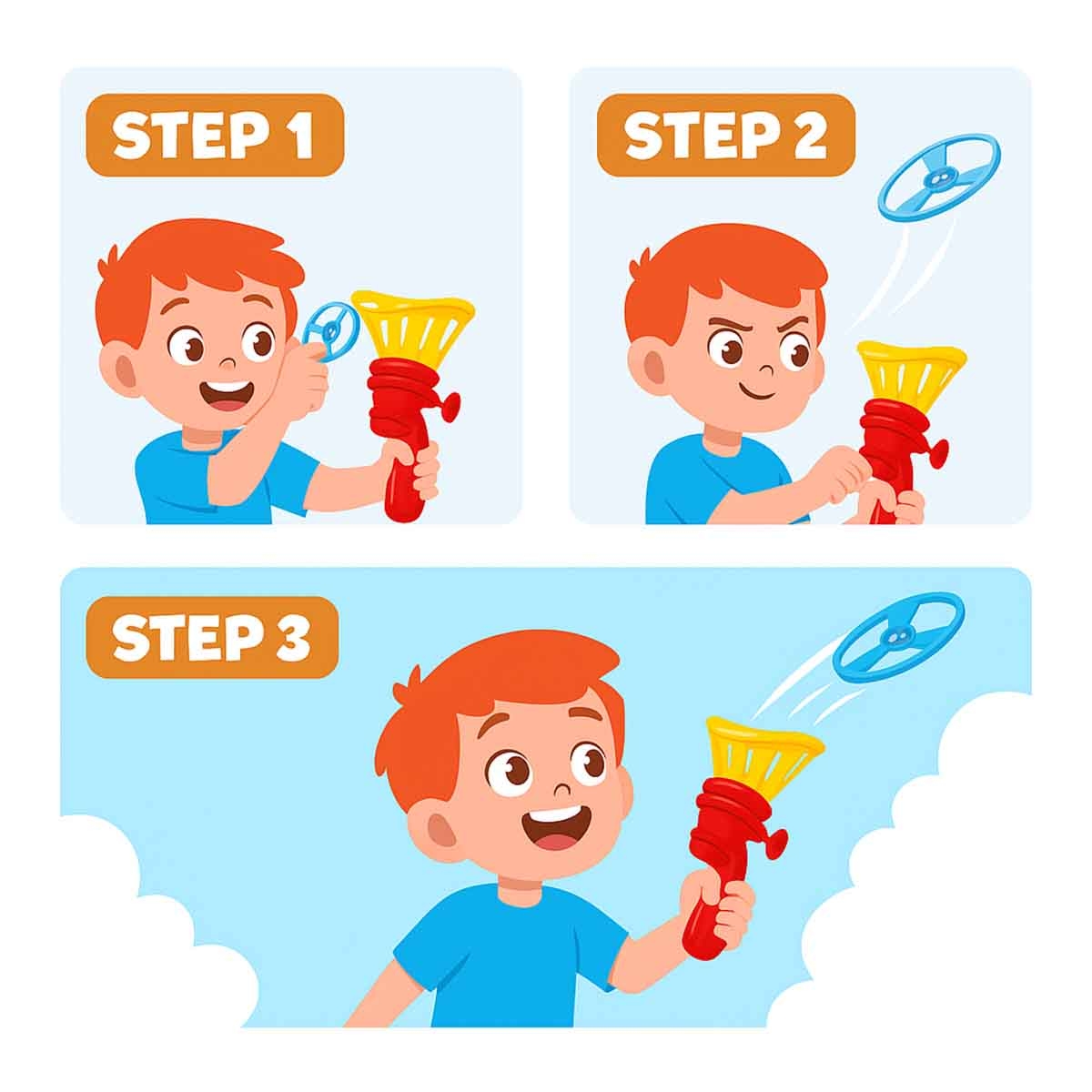 مارفل لعبة إطلاق أقراص طائرة مع 5 أقراص إطلاق للجنسين من عمر 3-4 سنوات