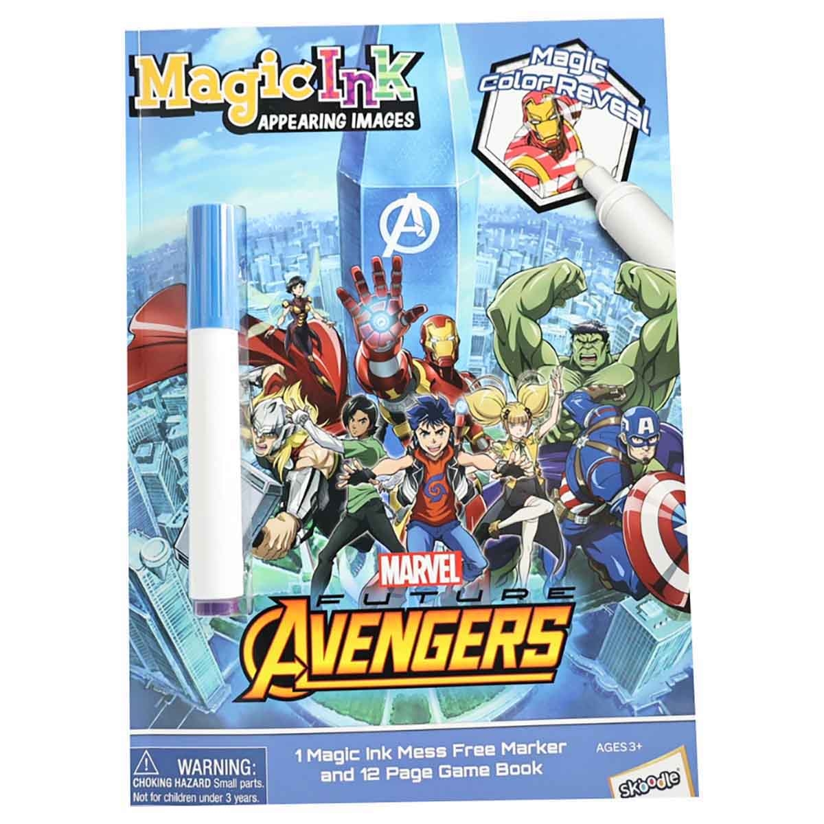 Marvel Avengers 101066 Magic Ink Book Unisex, 3-4 Years