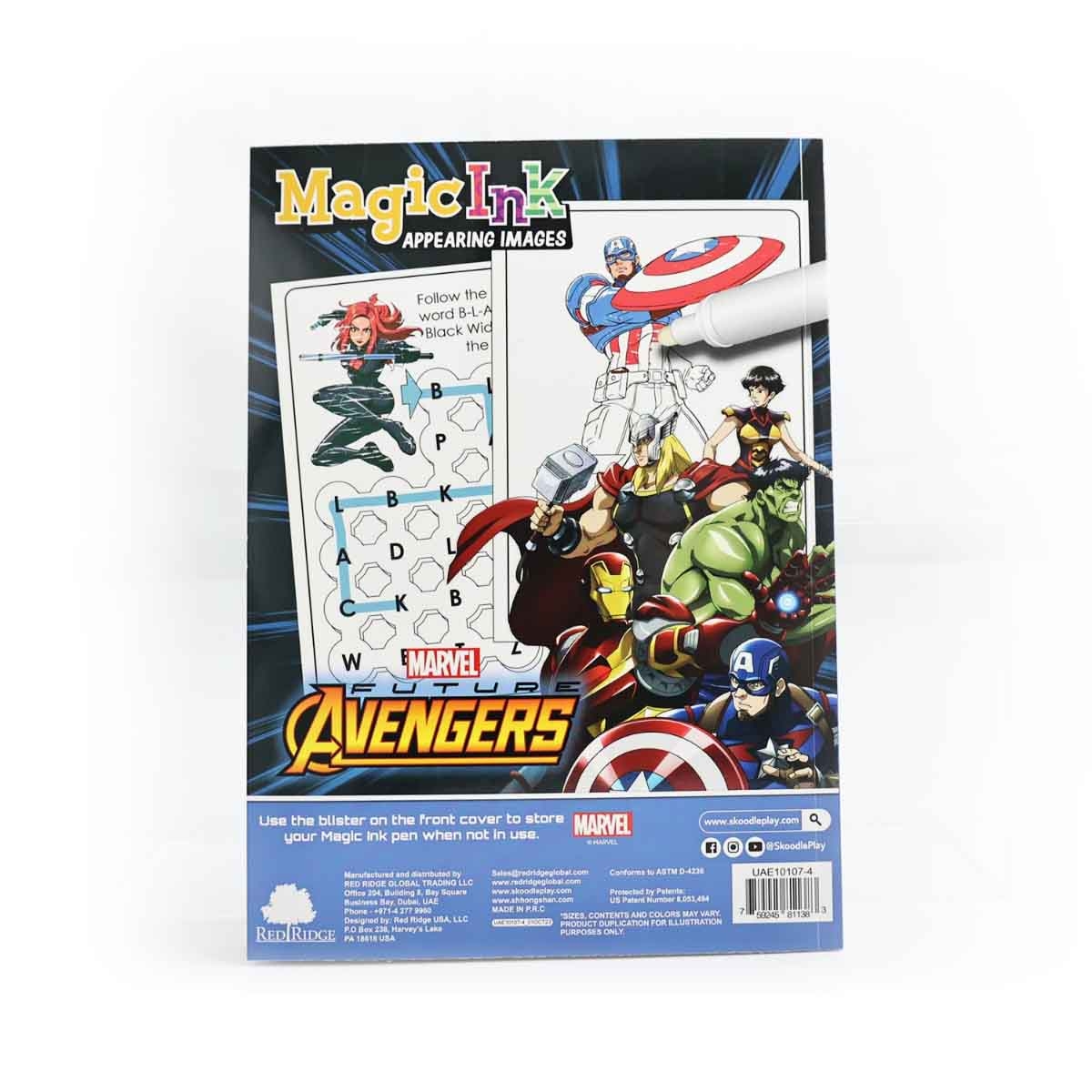 Marvel Avengers 101066 Magic Ink Book Unisex, 3-4 Years