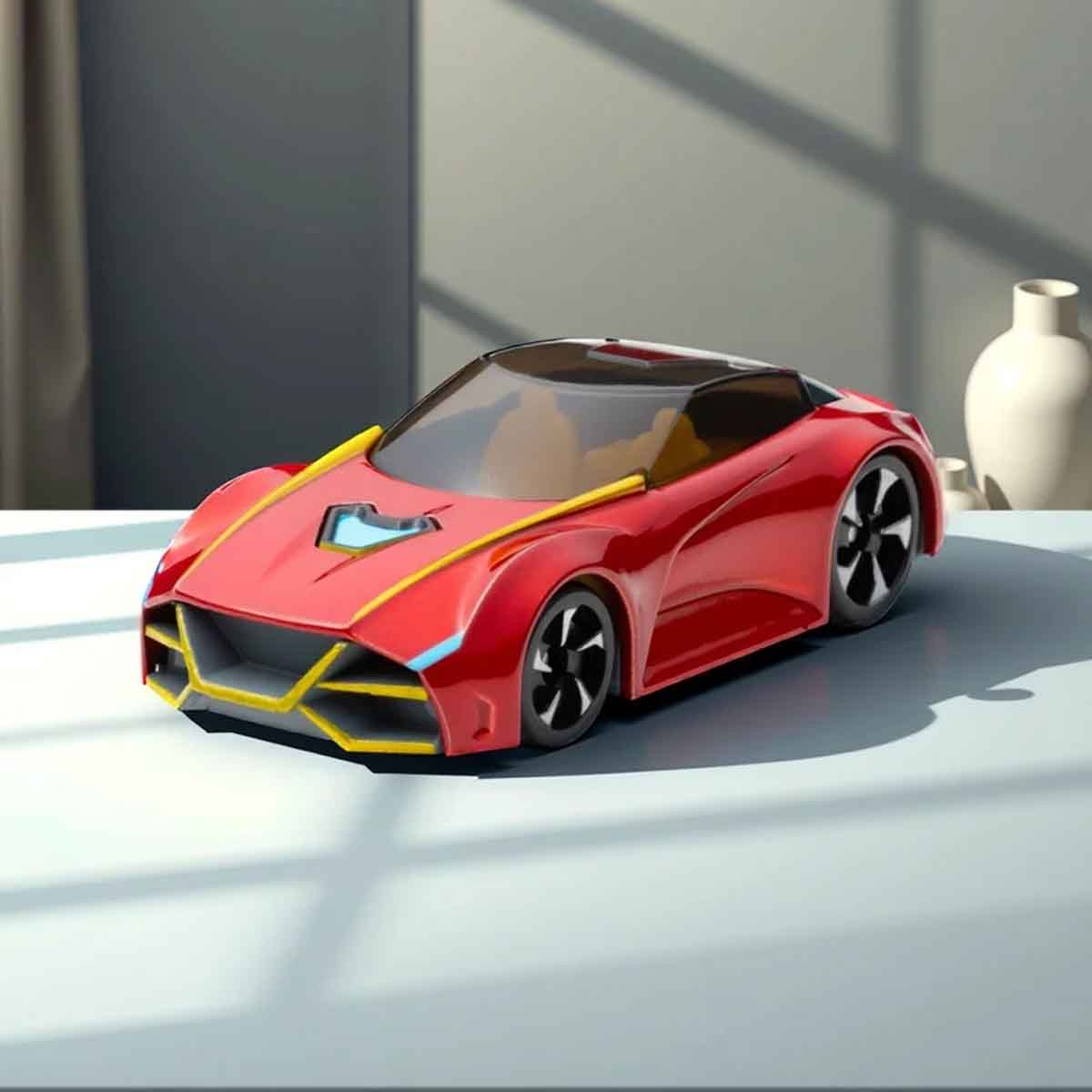 مارفل جو سيارة دايكاست سباق 3 انش آيرون مان للأولاد عمر 3-4 سنوات