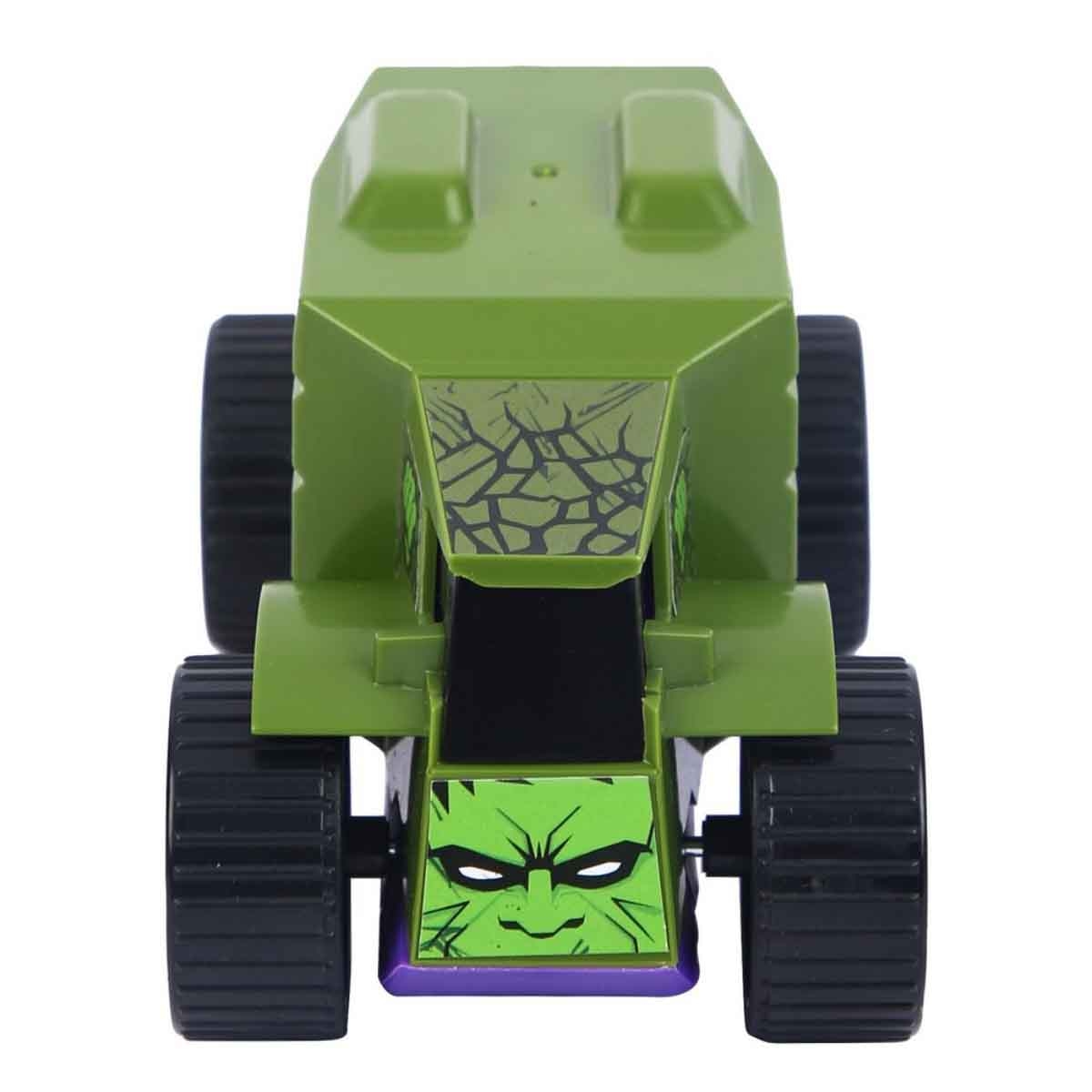 Marvel Hulk Pull Back Mightiest Truck Unisex, 3-4 Years