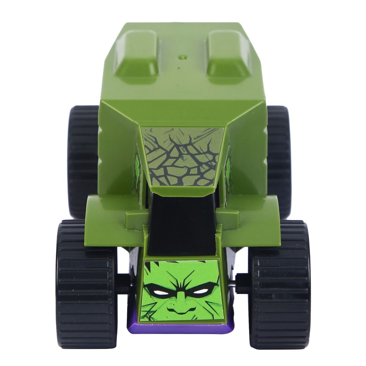 Marvel Hulk Pull Back Mightiest Truck Unisex, 3-4 Years
