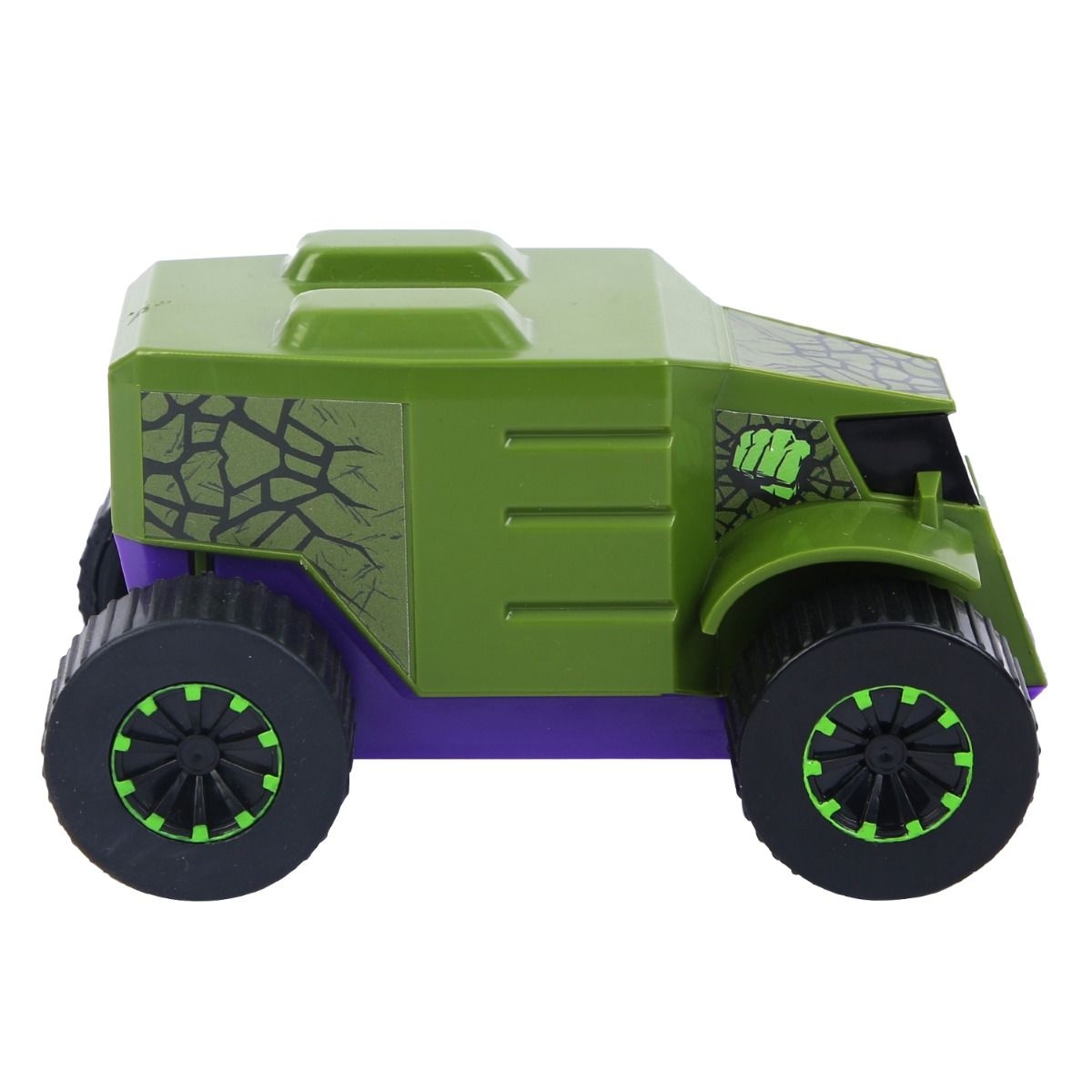 Marvel Hulk Pull Back Mightiest Truck Unisex, 3-4 Years