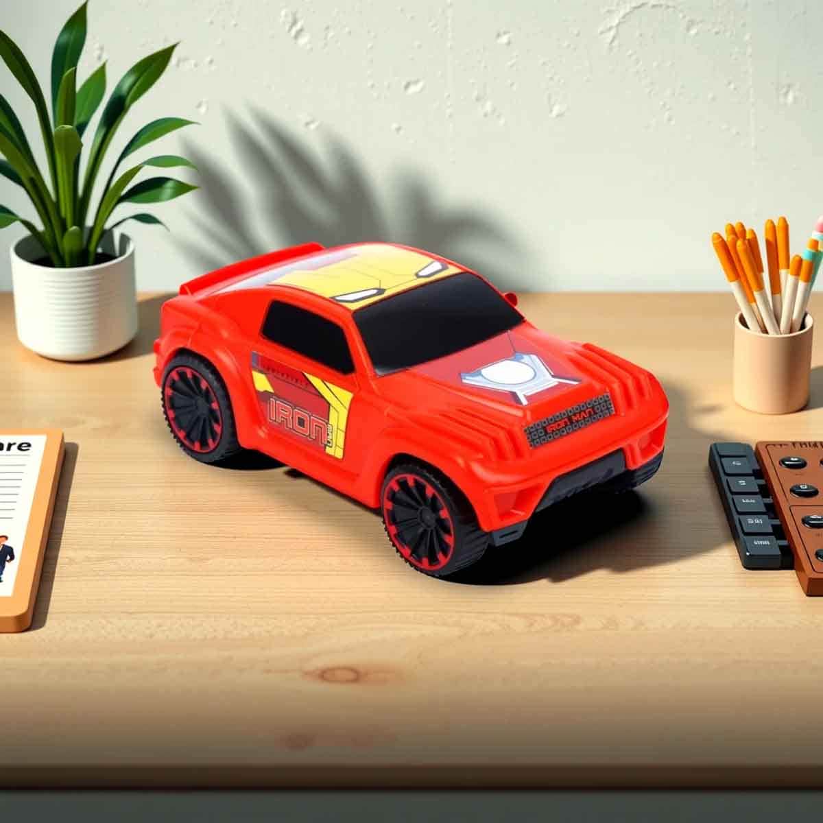 مارفل إصدار آيرون مان سيارة سحب قوية SUV، للجنسين، من عمر 3 إلى 4 سنوات