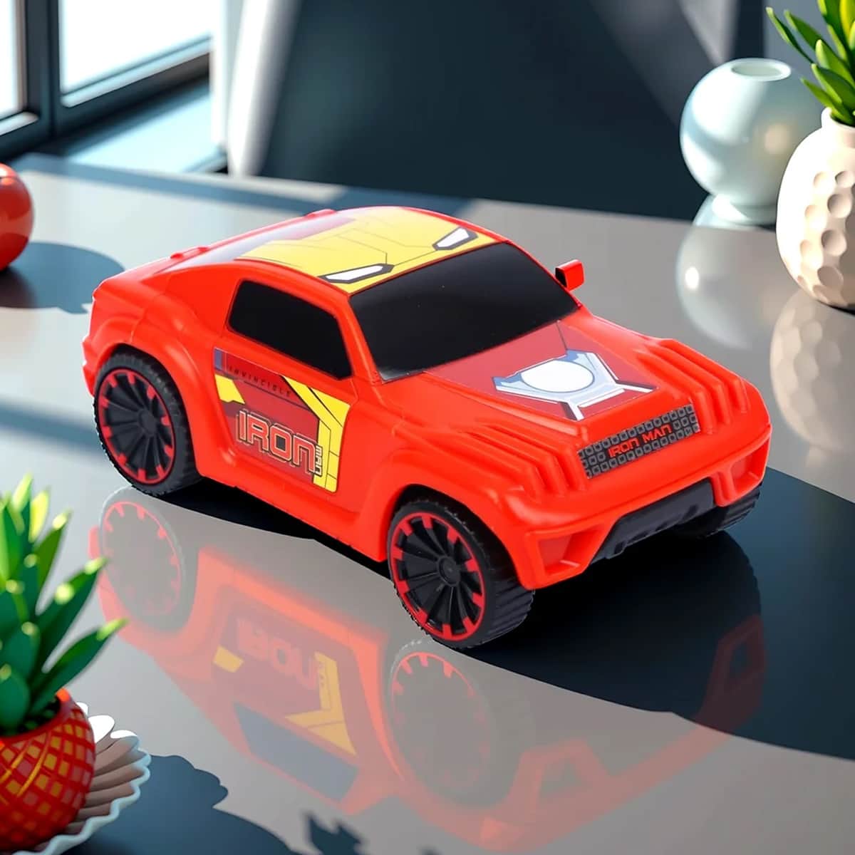مارفل إصدار آيرون مان سيارة سحب قوية SUV، للجنسين، من عمر 3 إلى 4 سنوات